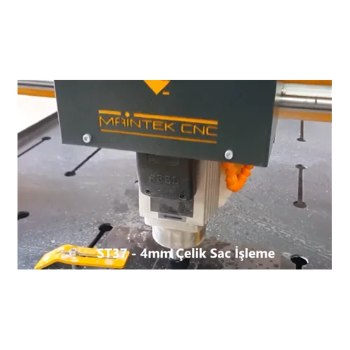 CNC Router ile ST37 Sac Kesimi | Yüksek Hassasiyet ve Temiz Kenarlar